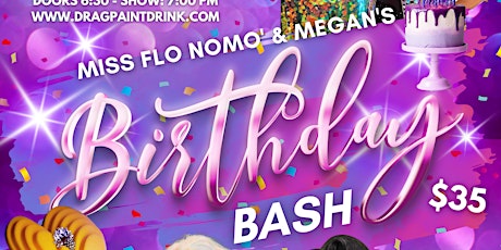 Drag N' Paint- Miss Flo NoMo' and Megan's Birthday Bash at Club Diesel