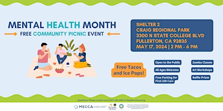 Mental Health Month Free Community Picnic