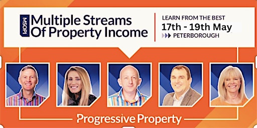 Immagine principale di Multiple Streams of Property Income - 3 Day Workshop PETERBOROUGH 
