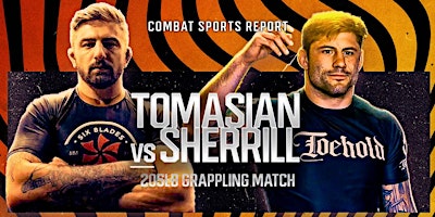 Imagem principal do evento Combat Sports Report presents: Tomasian vs Sherrill
