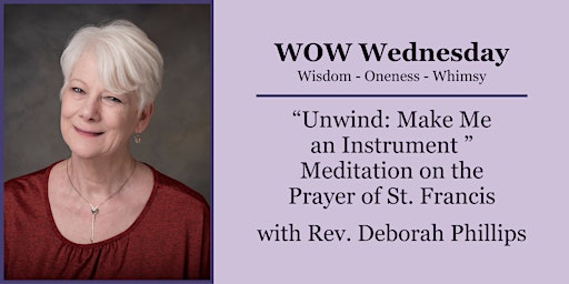 Imagen principal de WOW Wednesday: Talk the Walk: “Unwind: Make Me an Instrument”