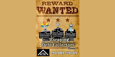 Imagem principal do evento The 'Escaping Debt Collectors' Tour in Southampton