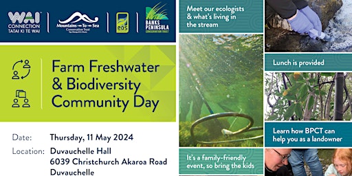 Farm Freshwater & Biodiversity Community Day primary image