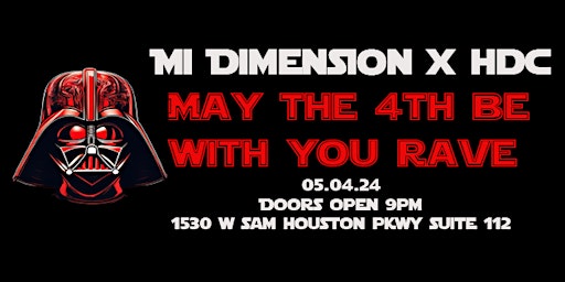 Imagen principal de May The 4th Be With You Rave