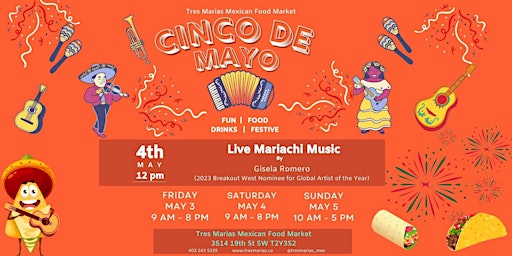 Imagem principal do evento Mexican Cinco de Mayo celebrations