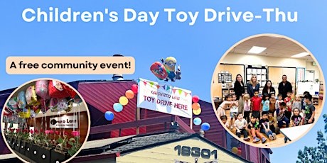 Children's Day Toy Drive-Thu