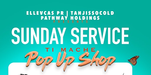 Imagem principal do evento Sunday Service Presents: Ti Mache Scholarship Pop Up Shop
