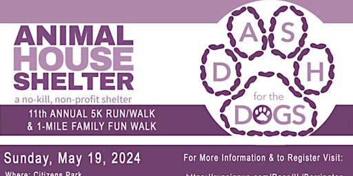 Dash for the Dogs 5K Run/Walk primary image