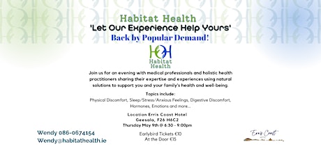 Habitat Health - 'Let Our Experience Help Yours'