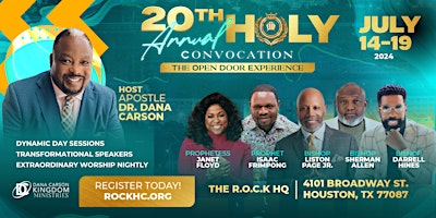 Holy Convocation at The R.O.C.K. primary image