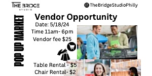 Intimate Pop Up Market- Vendor Opportunity primary image