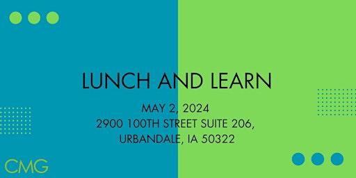 Image principale de CMG Home Loans' Lunch & Learn