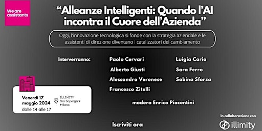 Hauptbild für "Alleanze Intelligenti: Quando l'AI Incontra il Cuore dell'Azienda"