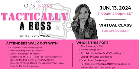 BE A BOSS (The Prequel) -  "Tactically A Boss" (Virtual Edition)