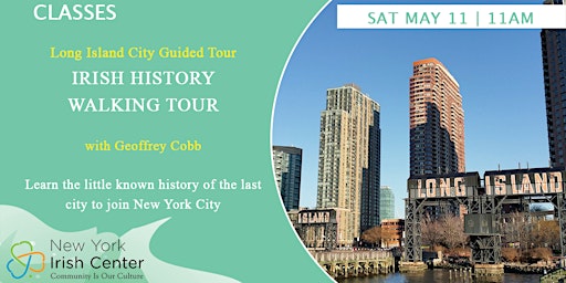 Long Island City Irish History Walking Tour primary image