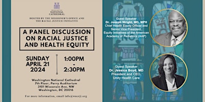 Primaire afbeelding van Panel Discussion on Racial Justice and Health Equity