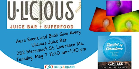 Free Aure Reading/ Consultation- Book Give Away @ULicious Smoothie & Juice