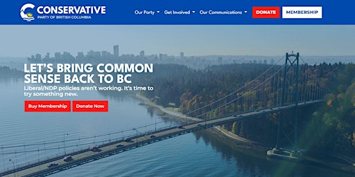 Imagem principal de Meet BC Conservative candidates