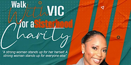 Walk with Vic for a sisterhood charity