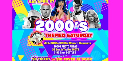 Imagem principal do evento 2000s Themed Saturday