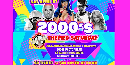 Imagem principal do evento 2000s Themed Saturday