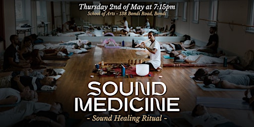 Imagem principal do evento Sound Medicine - Sound Healing Ritual