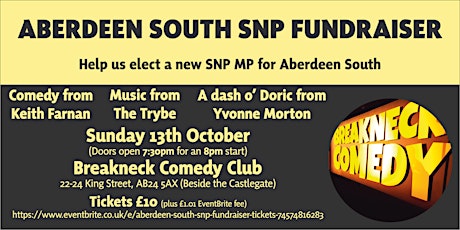 Imagen principal de Aberdeen South SNP Fundraiser