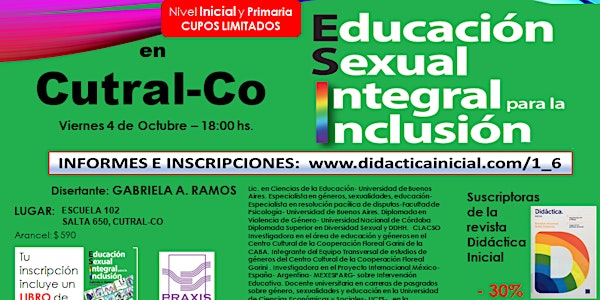 conferencia taller "ESI para la INCLUSIÓN"