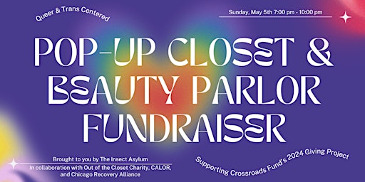 Imagen principal de Queer & Trans Focused Pop-Up Closet w/ "Out of the Closet Charity!"