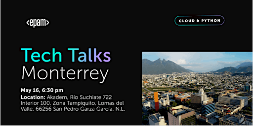 Hauptbild für EPAM Tech Talks Monterrey