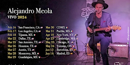 Alejandro Meola Live in Cambridge, MA primary image