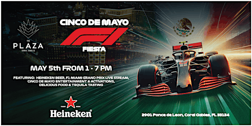Imagen principal de Cinco de Mayo F1 Viewing Party at The Plaza