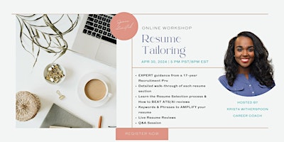 Resume Tailoring Workshop primary image