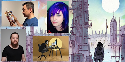 Hauptbild für Comic Con-versation: Panel Discussion - Kickstarter and Substack.