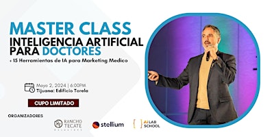 Imagem principal do evento Master Class: Marketing Digital e Inteligencia Artificial para Doctores