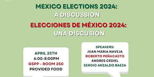 Hauptbild für Mexico Elections 2024: A Discussion