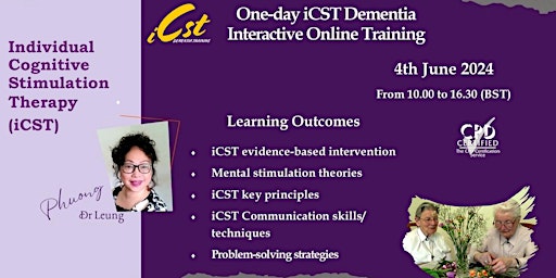 individual Cognitive Stimulation Therapy Dementia Online Education Training primary image