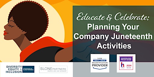 Primaire afbeelding van Educate and Celebrate: Planning Your Company Juneteenth Activities