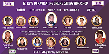 (7) Keys To Navigating Online Dating Masterclass