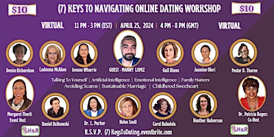 (7) Keys To Navigating Online Dating Masterclass primary image