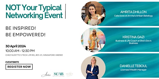 Image principale de Not Your Typical Networking. Event for Ambitious Women&Female Entrepreneurs