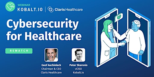 On demand Recording : Cybersecurity for Healthcare primary image