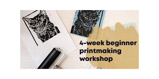 Imagem principal de Four Week Print Your Pet! Printmaking Class