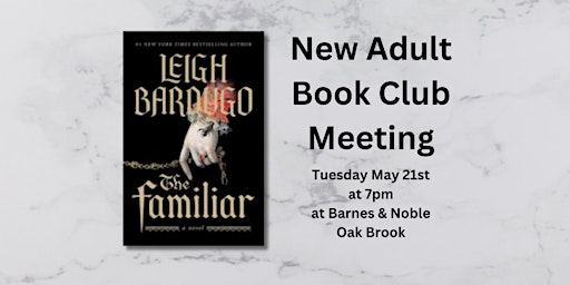Imagem principal do evento New Adult Book Club at Barnes & Noble Oak Brook, IL