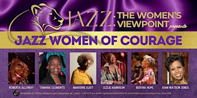 Imagem principal do evento 2024 JAZZ WOMEN OF COURAGE presented by JAZZ: The Women's Viewpoint