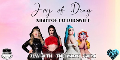 Imagem principal do evento Joy Of Drag - Night of TAYLOR SWIFT-