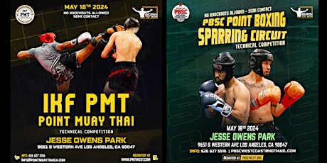 BORN TO WIN CSC- IKF POINT MUAY THAI / PBSC POINT BOXING SPARRING CIRCUIT