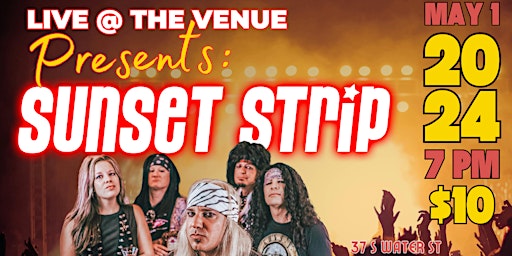 Imagem principal do evento Live @ The Venue Presents: Sunset Strip!