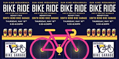 Hauptbild für Sun King Bike Ride benefitting South Bend Bike Garage