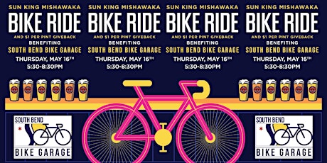 Primaire afbeelding van Sun King Bike Ride benefitting South Bend Bike Garage